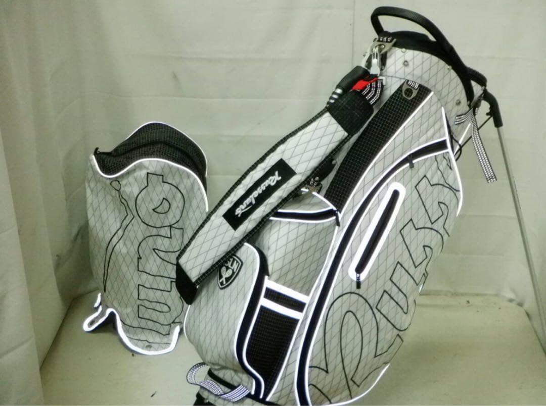 ラッセルノ 9.0型 セルフスタンド付 ゴルフ キャディバック 美品