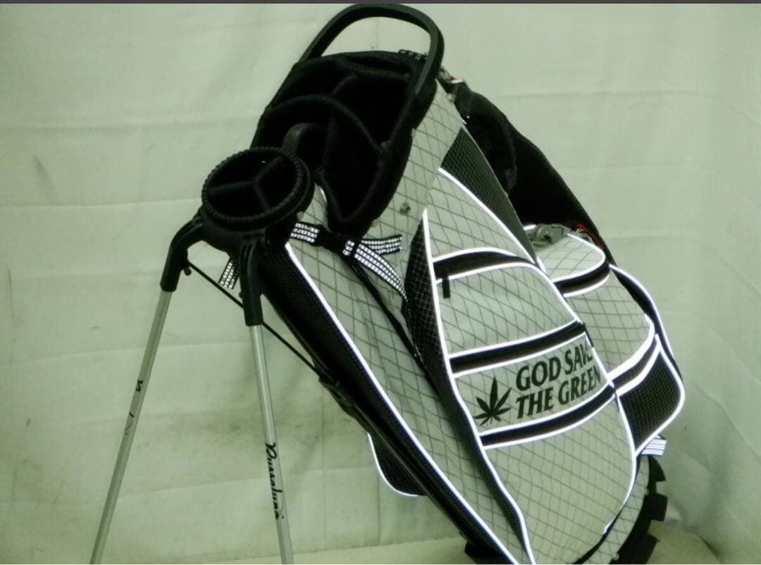 ラッセルノ 9.0型 セルフスタンド付 ゴルフ キャディバック 美品