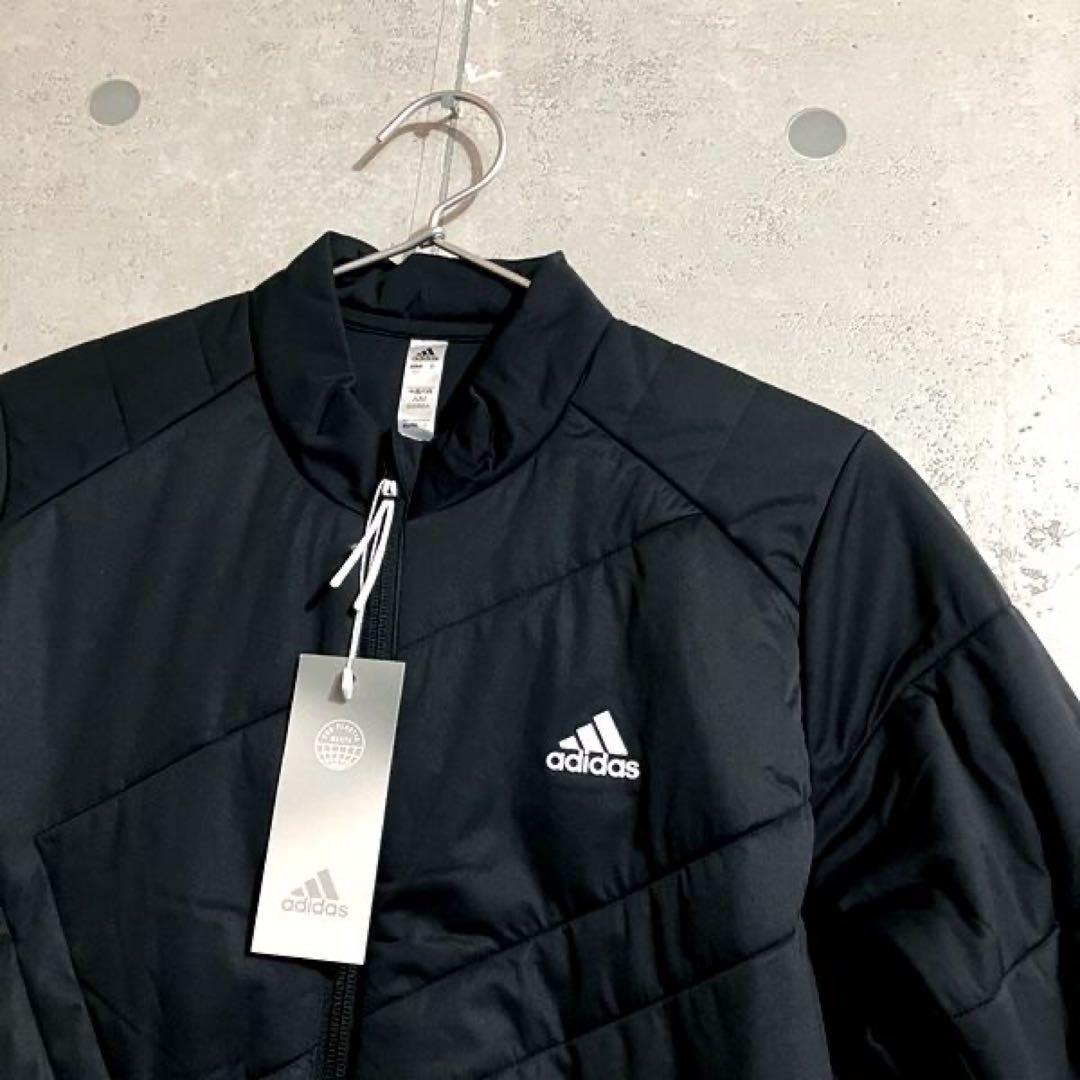 新品 レディースS adidasゴルフキルティング中綿ジャケット&スカート