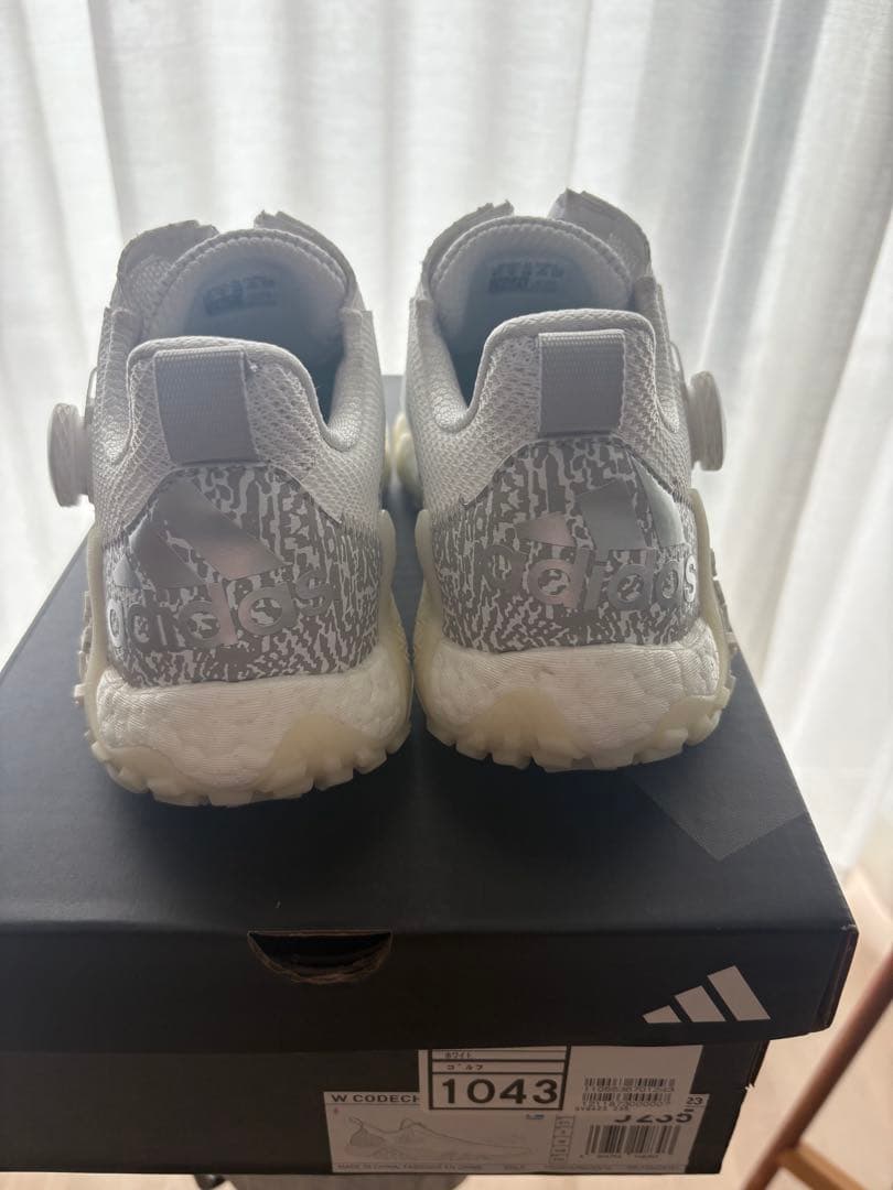 adidas ホワイト コードカオス　BOAシステム　23.5cm
