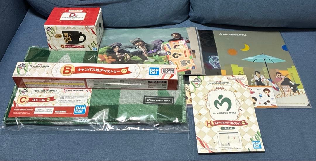 Mrs. GREEN APPLE 一番くじ B賞 C賞 ストール D賞マグカップ ミセス 1番くじ D賞 マグカップ - メルカリ