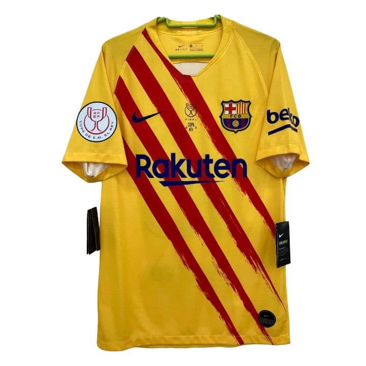 20-21 バルセロナ メッシ コパ・デル・レイ フルパッチユニフォーム