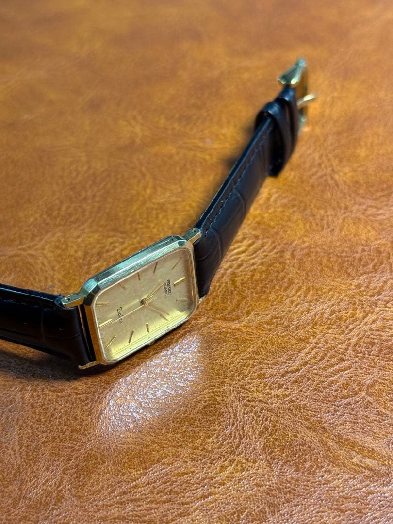 A160希少 稼働品 SEIKO DOLCE スクエア型 80年代ヴィンテージ - メルカリ