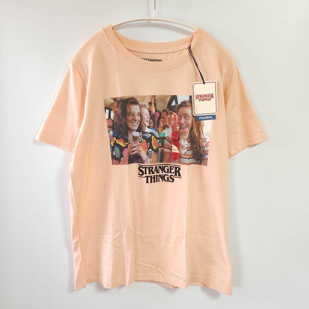 正規品 未使用 ストレンジャーシングス イレブン Tシャツ ピンク