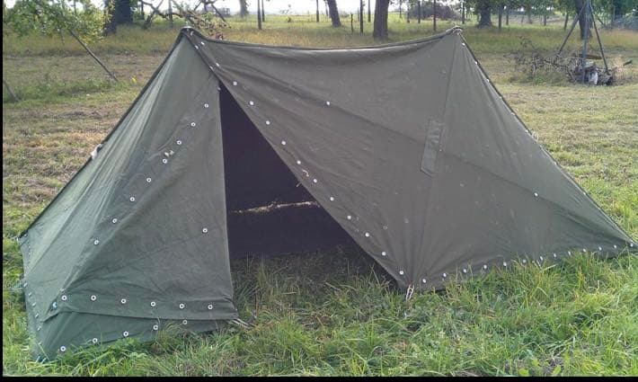 ノルウェー軍幕 4枚組