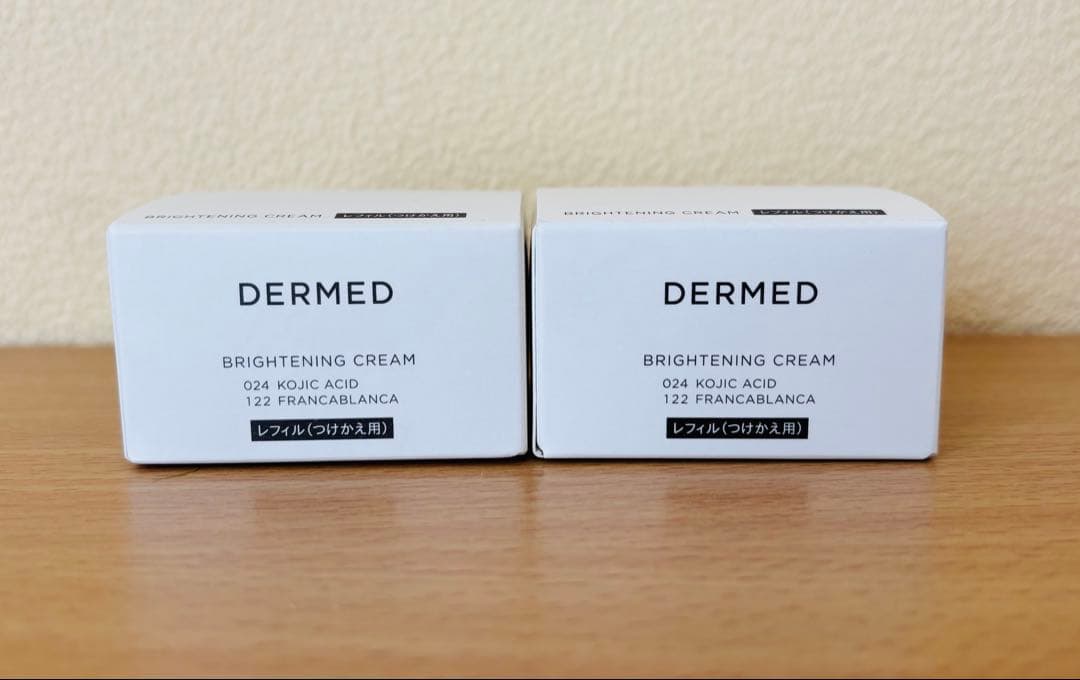 新品 未開封】デルメッド ブライトニングクリームレフィル 2個 - メルカリ
