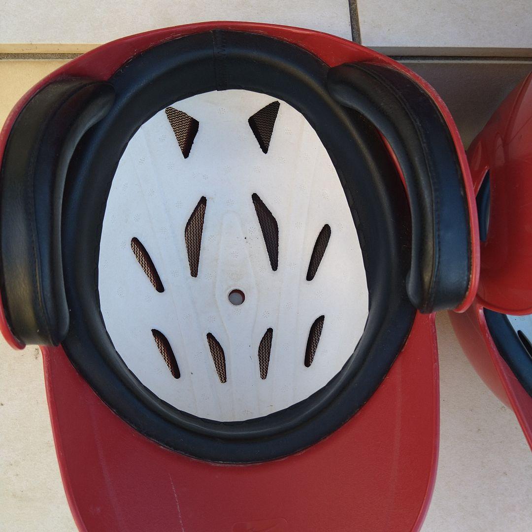 ソフトボール ヘルメット 9個セット 赤 L サイズ5個Oサイズ4個袋