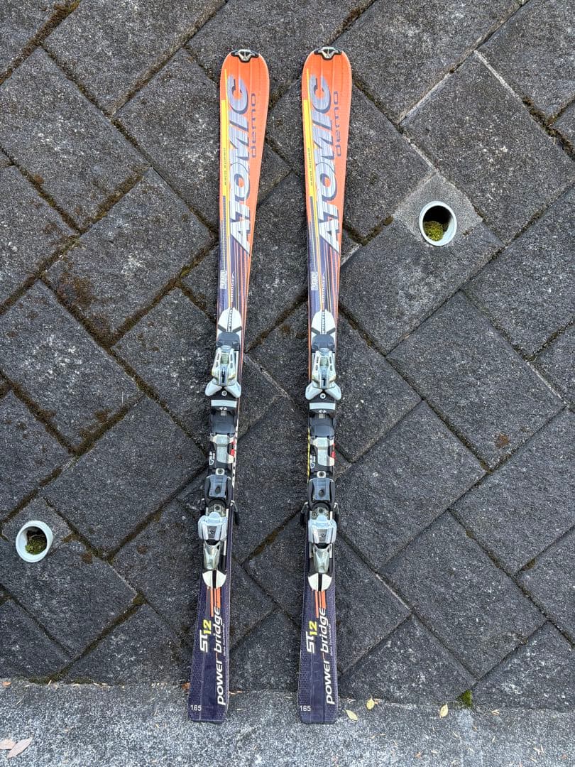 スキー板　ATOMIC power bridge ST12 165cm ATOMIC アトミック スキー板 165cm DEMO ST12 ATOMIC demo power