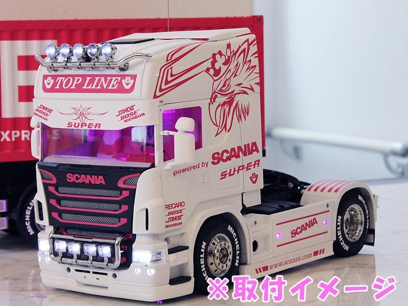 Dec7】1/14 タミヤ スカニア用トップラインルーフキット