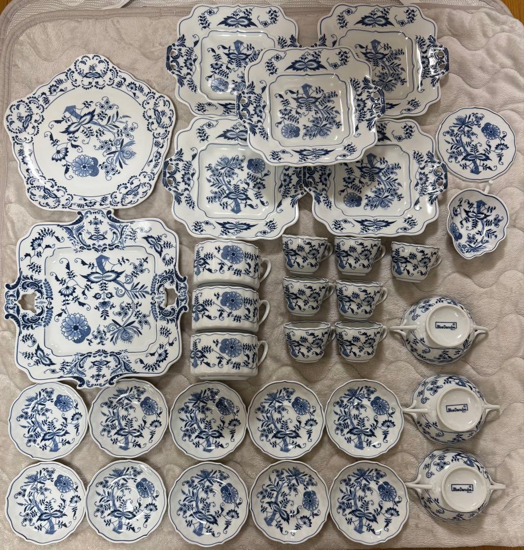 Blue Danube 食器　32点セット Blue Danube ブルーダニューブ 食器セット 6点 - メルカリ
