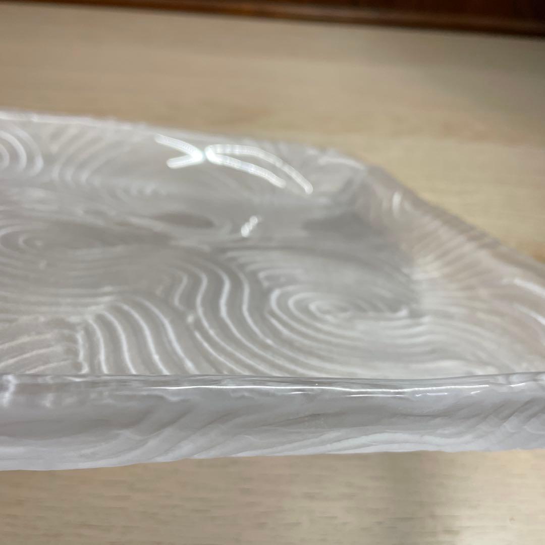 益子焼作家 坂田甚内 ガラス波状紋四方皿 箱なし - メルカリ