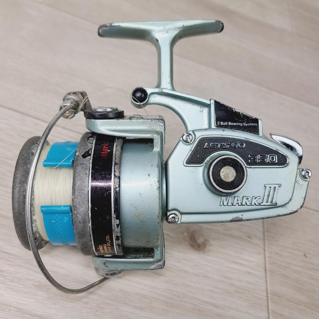 OLYMPIC オリムピック レッツゴー 350 MARKⅢ スピニングリール - メルカリ