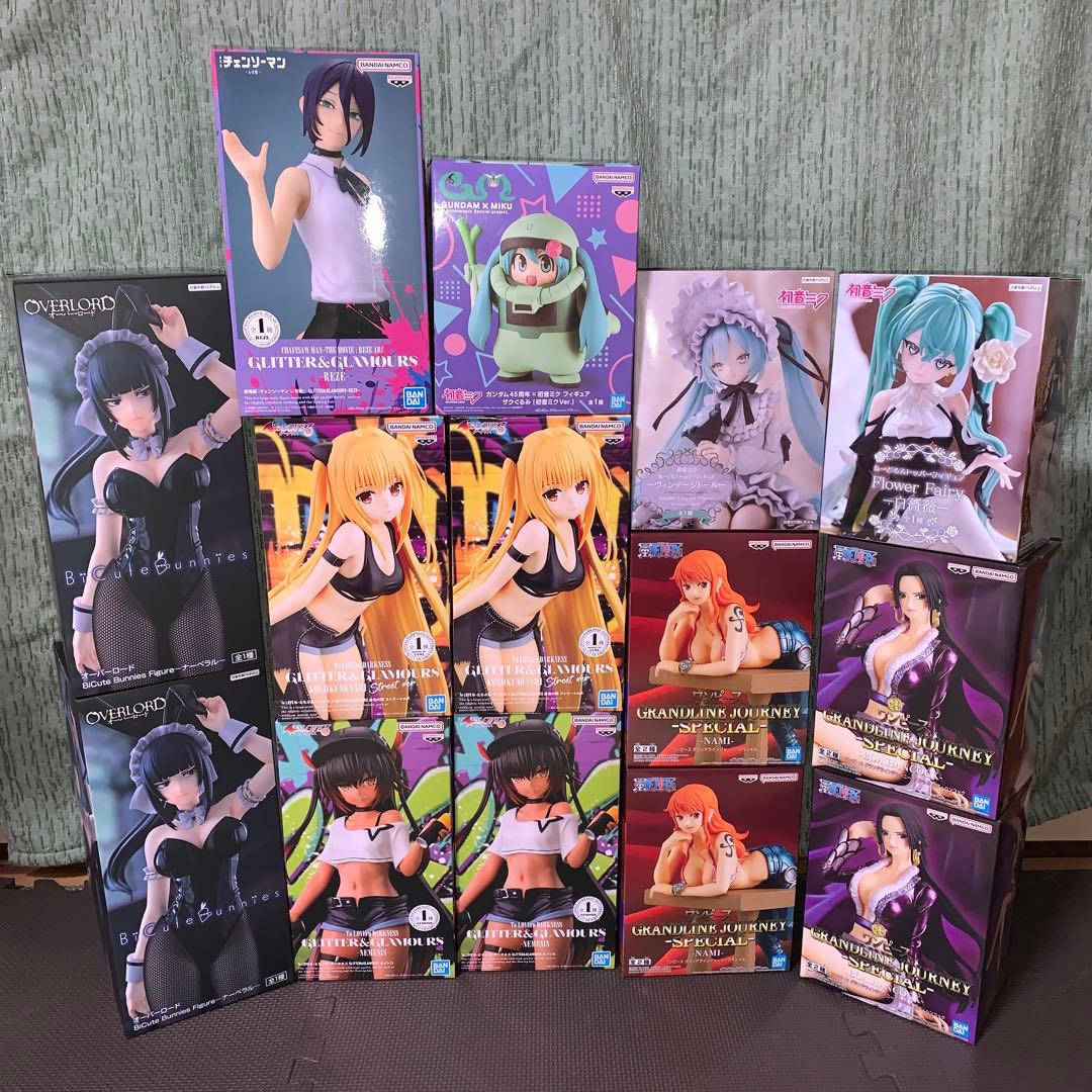 プライズフィギュア 美少女系キャラ まとめ売り14点