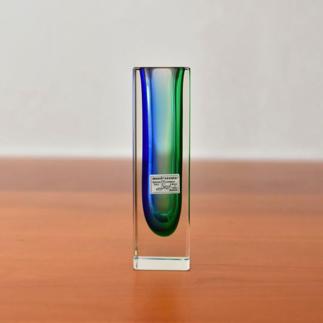 Murano Italy ヴェネツィア Mandruzzato フラワーベース