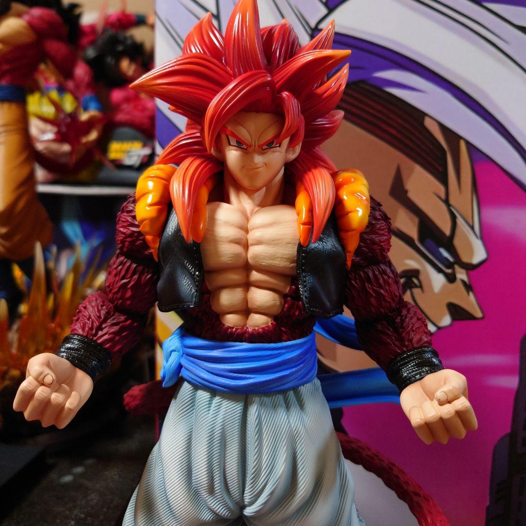 ドラゴンボールガレージキットスーパーサイヤ人4ゴジータ フィギュア