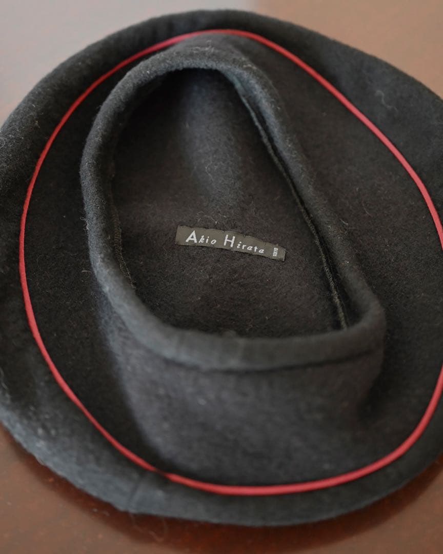 Akio Hirata 平田暁夫 ベレー帽 2点セット