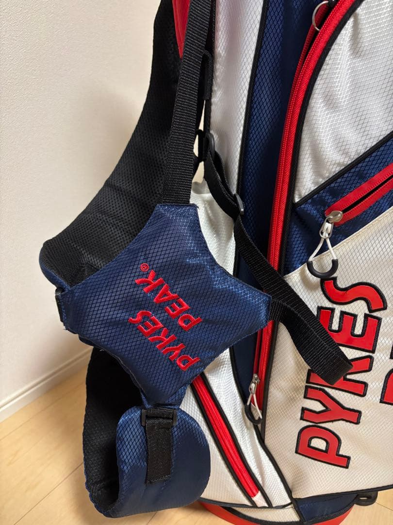 良品 ホンマ スタイリッシュモデル キャディバッグ口枠5分割 9型 HONMA