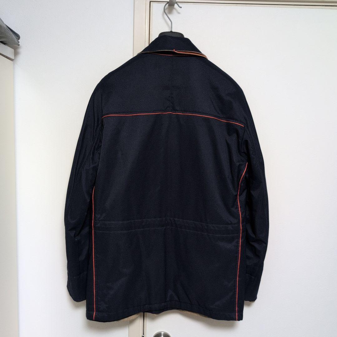 エルメネジルドゼニア リバーシブル ハーフコート