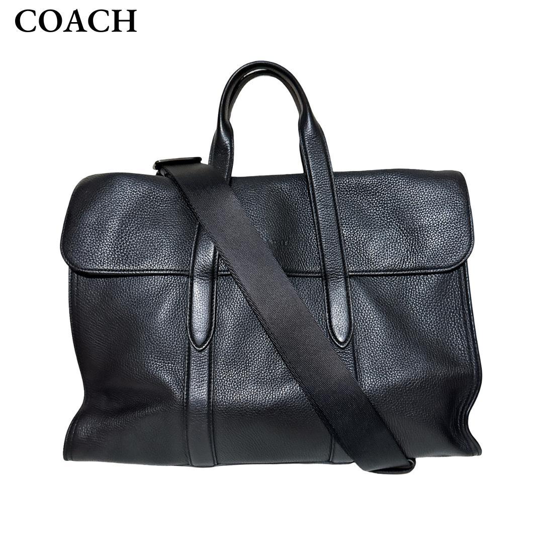 コーチ 2WAY ビジネスバッグ ブリーフケース ショルダーバッグ レザー 黒 楽天市場】コーチ バッグ メンズ COACH ビジネスバッグ ブリーフケース
