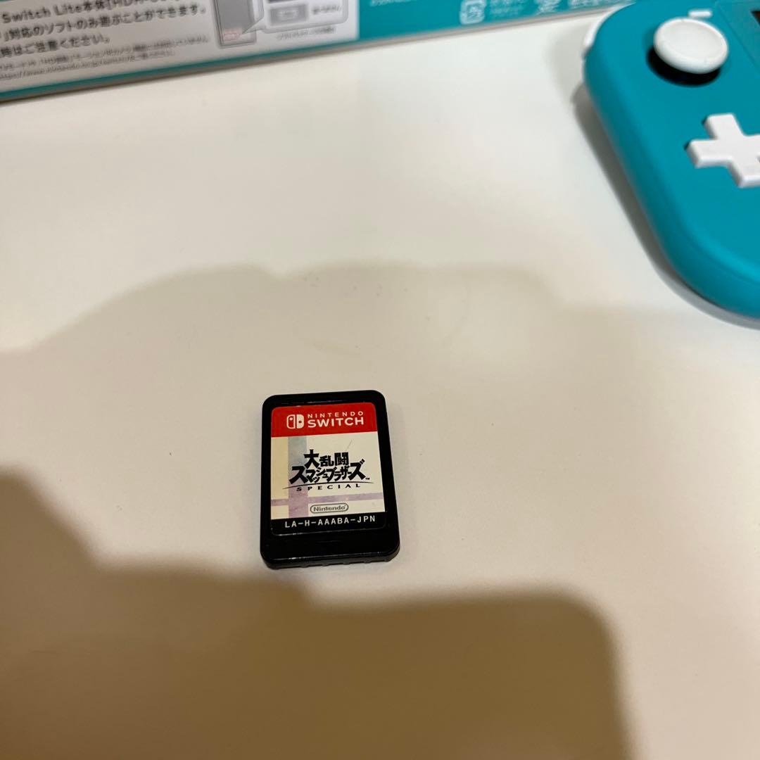 Nintendo Switch Lite ターコイズ 本体 スマブラソフト
