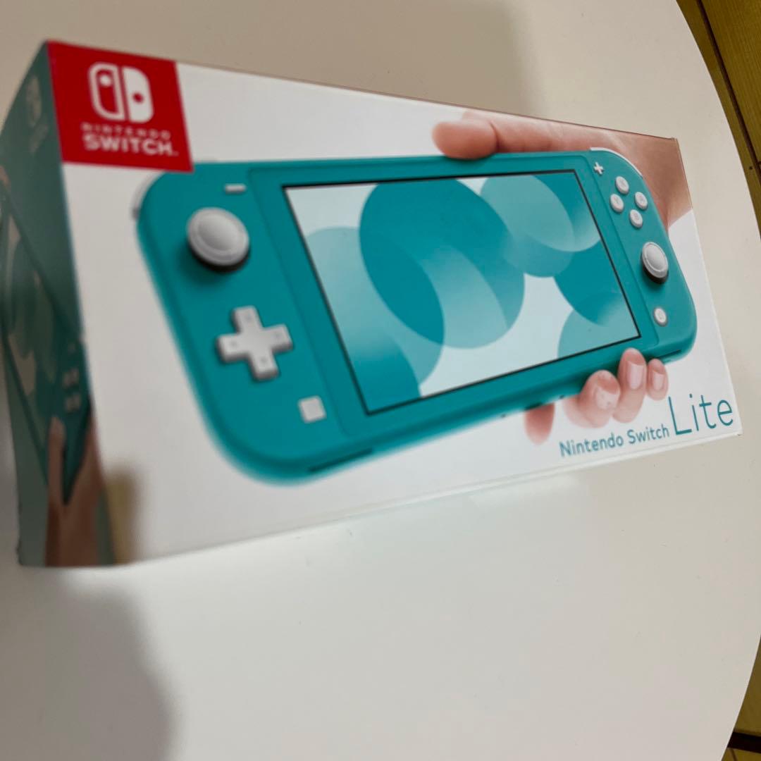 Nintendo Switch Lite ターコイズ 本体 スマブラソフト