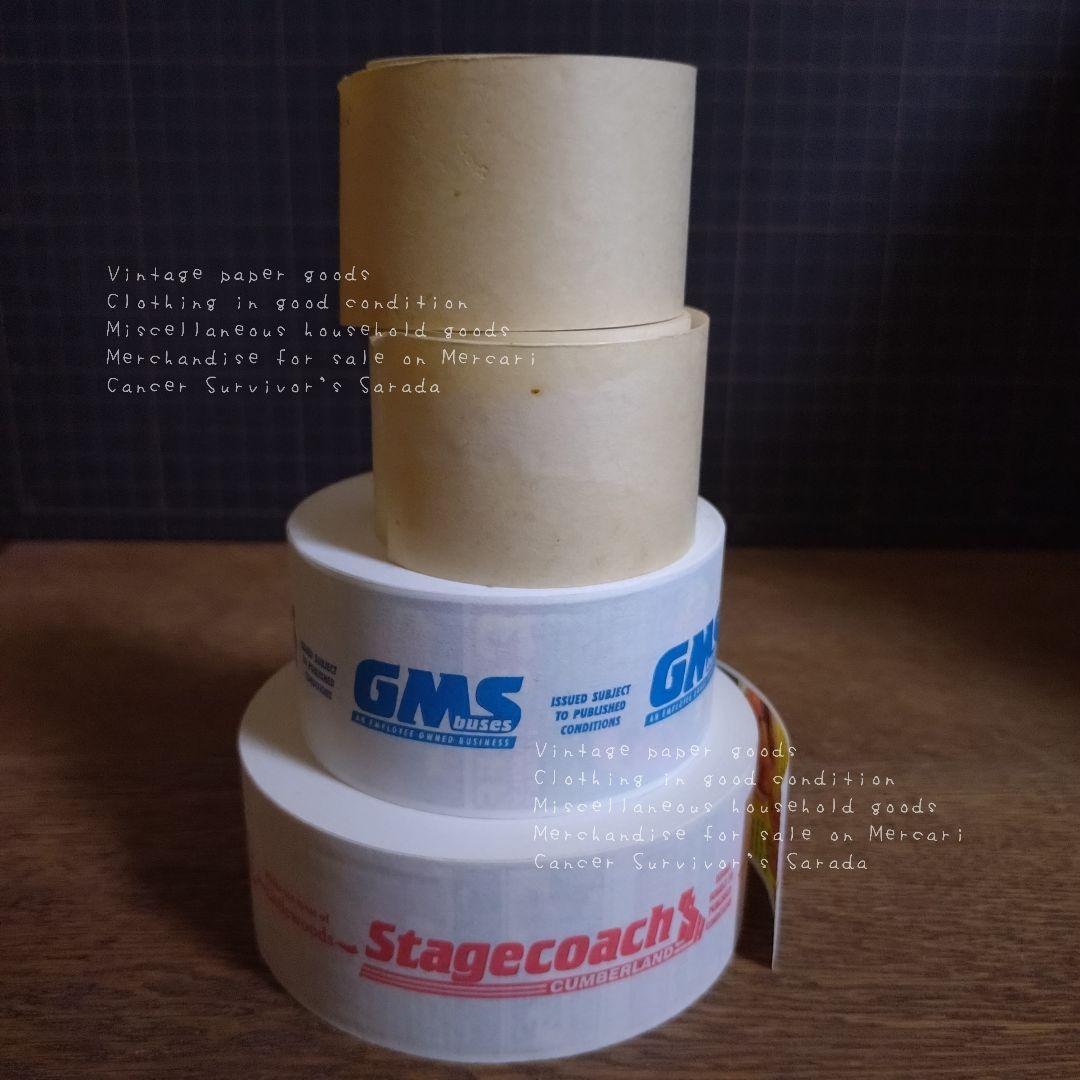 228 ロールチケット ヴィンテージ 4個 匿名配送 - メルカリ