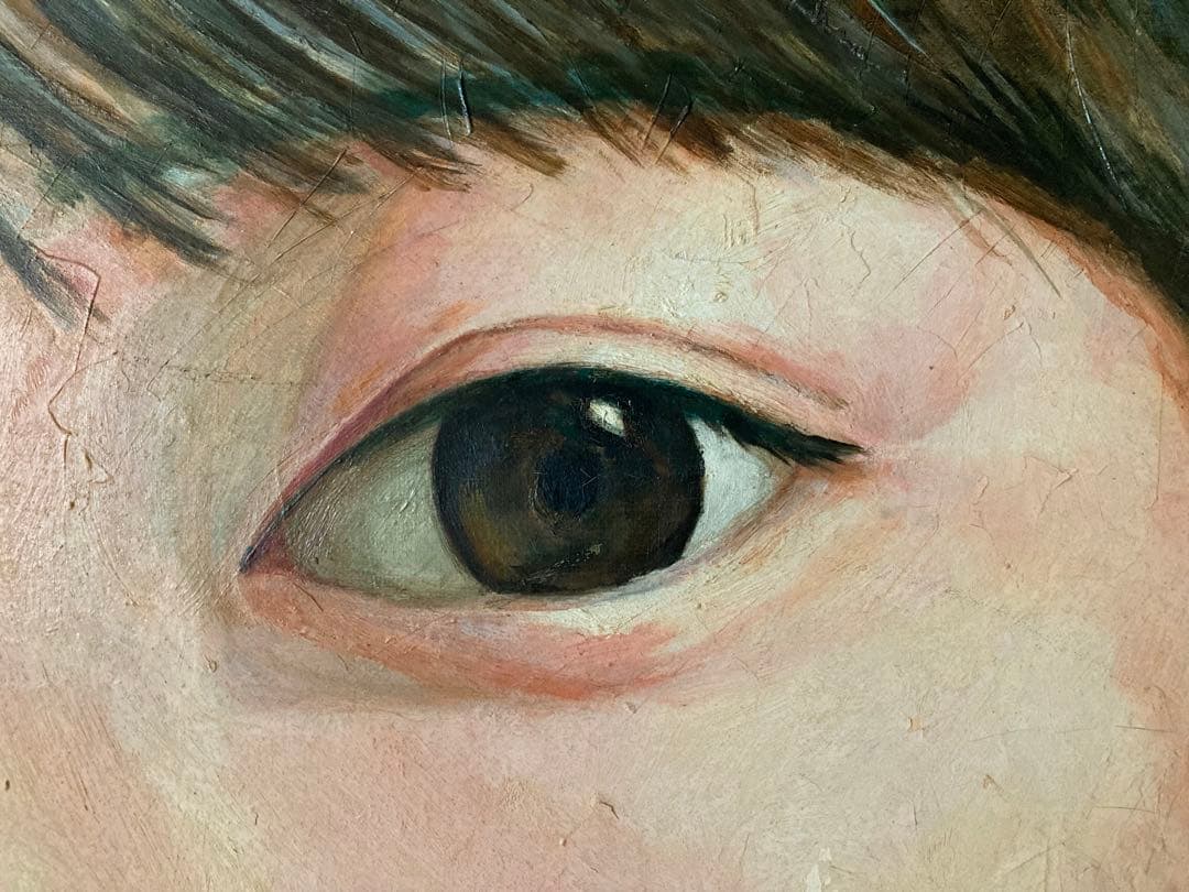 F10号油彩画 初恋