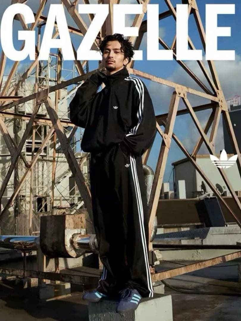 常田大希モデル トラックジャケット S ブラック