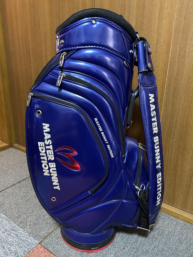 マスターバニーエディション ゴルフバッグ 青 - メルカリ