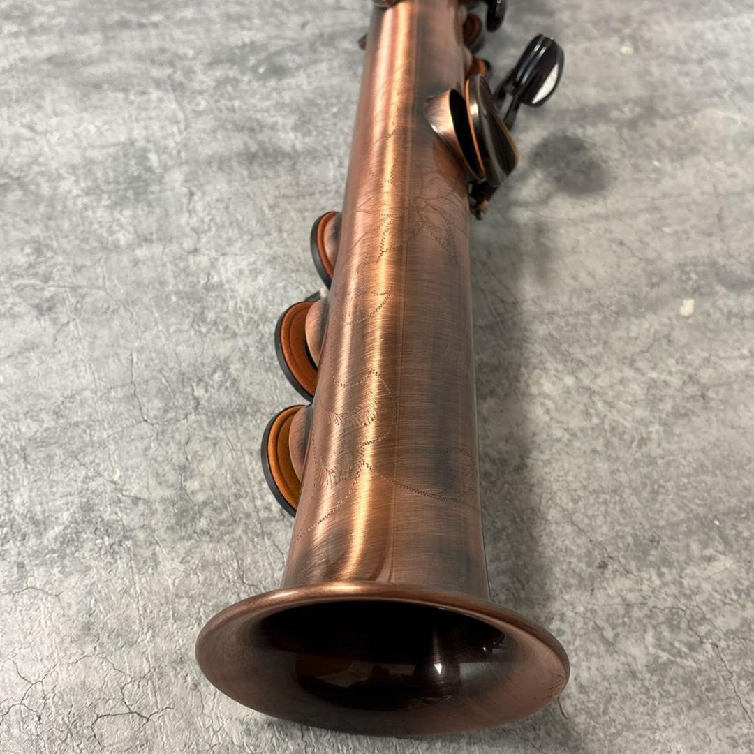 【極美品、希少】Muslady マスレディ ソプラノサックス 送料無料 匿名配送