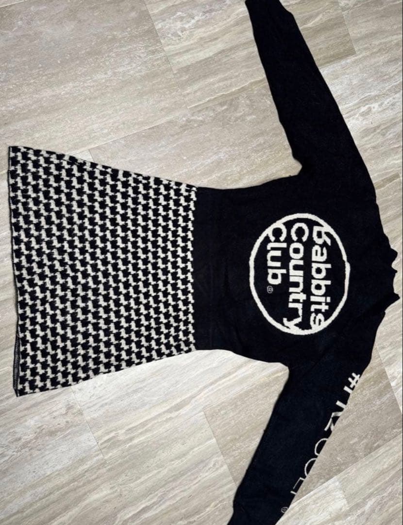 FR2GOLF 兎千鳥柄ワンピース M ゴルフ - メルカリ