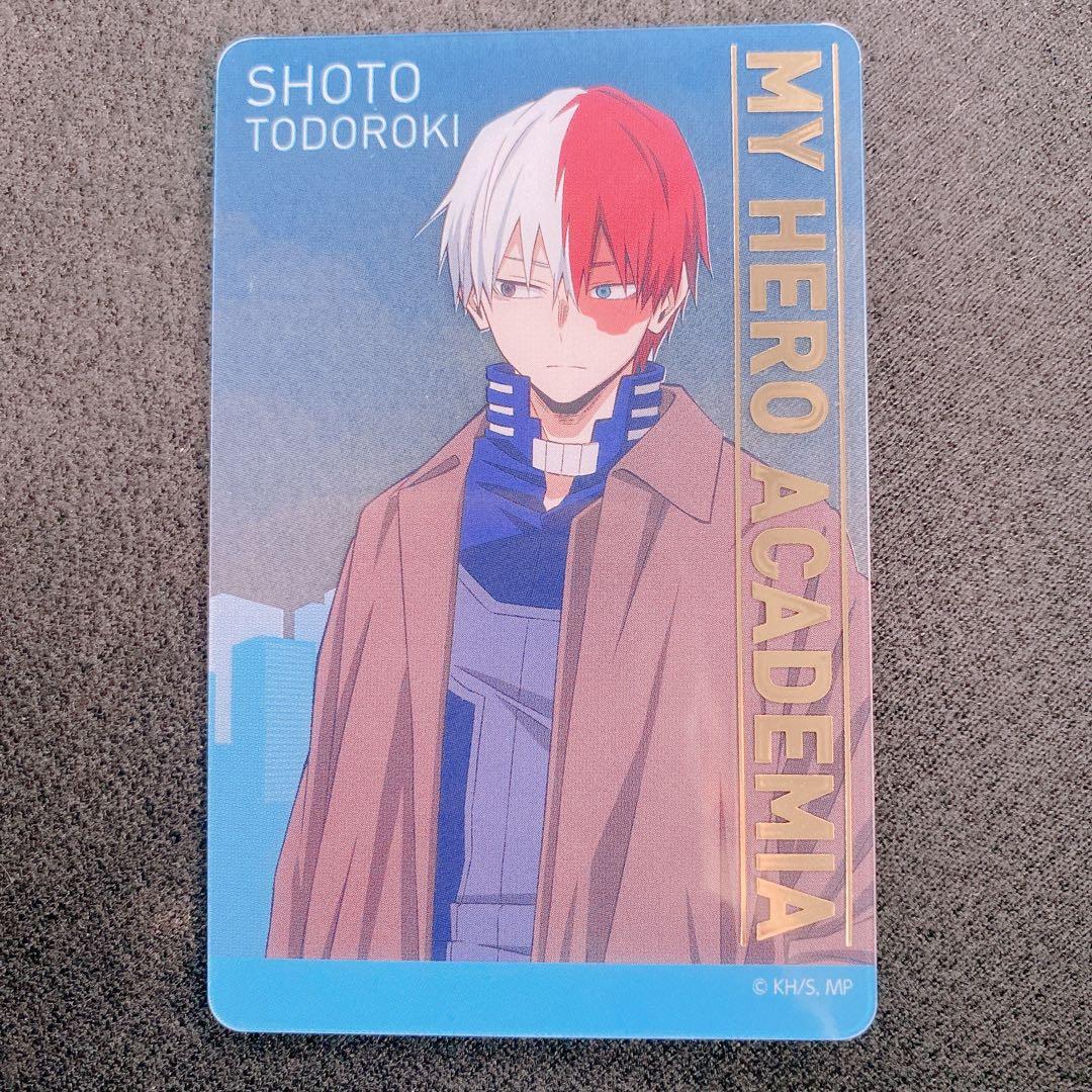 ヒロアカ 箔押しクリアカード アウターVer 轟焦凍 2枚セット - メルカリ