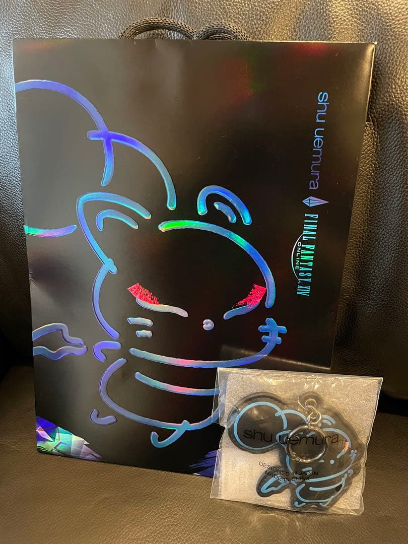 シュウウエムラ×ファイナルファンタジー14 ノベルティ キーリング＋