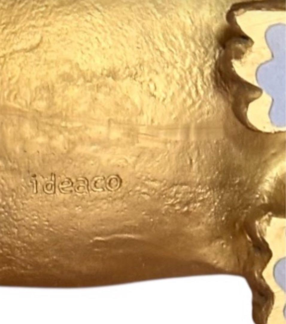 franc franc ideacoのカバとサイのゴールド置物 - メルカリ