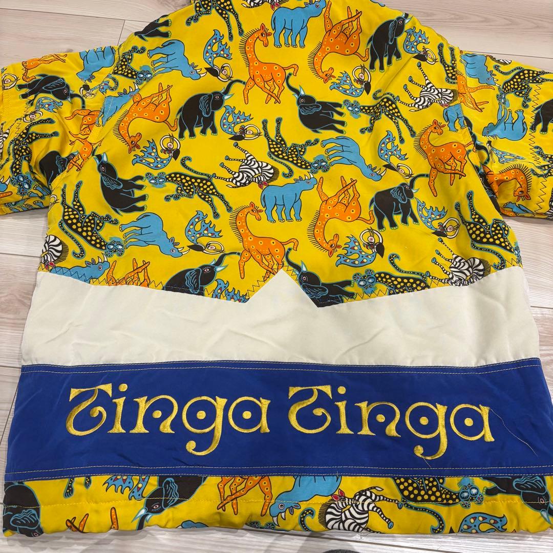 DESCENTE Tinga Tinga柄 ジャケットとオーバーオールセット