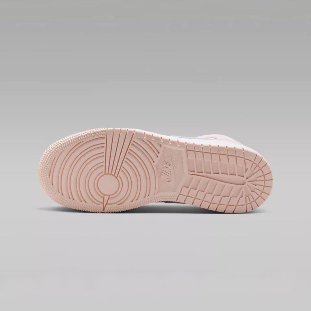 □新品23cm□NIKE エアジョーダン1MID GS ピンク/パープル - メルカリ