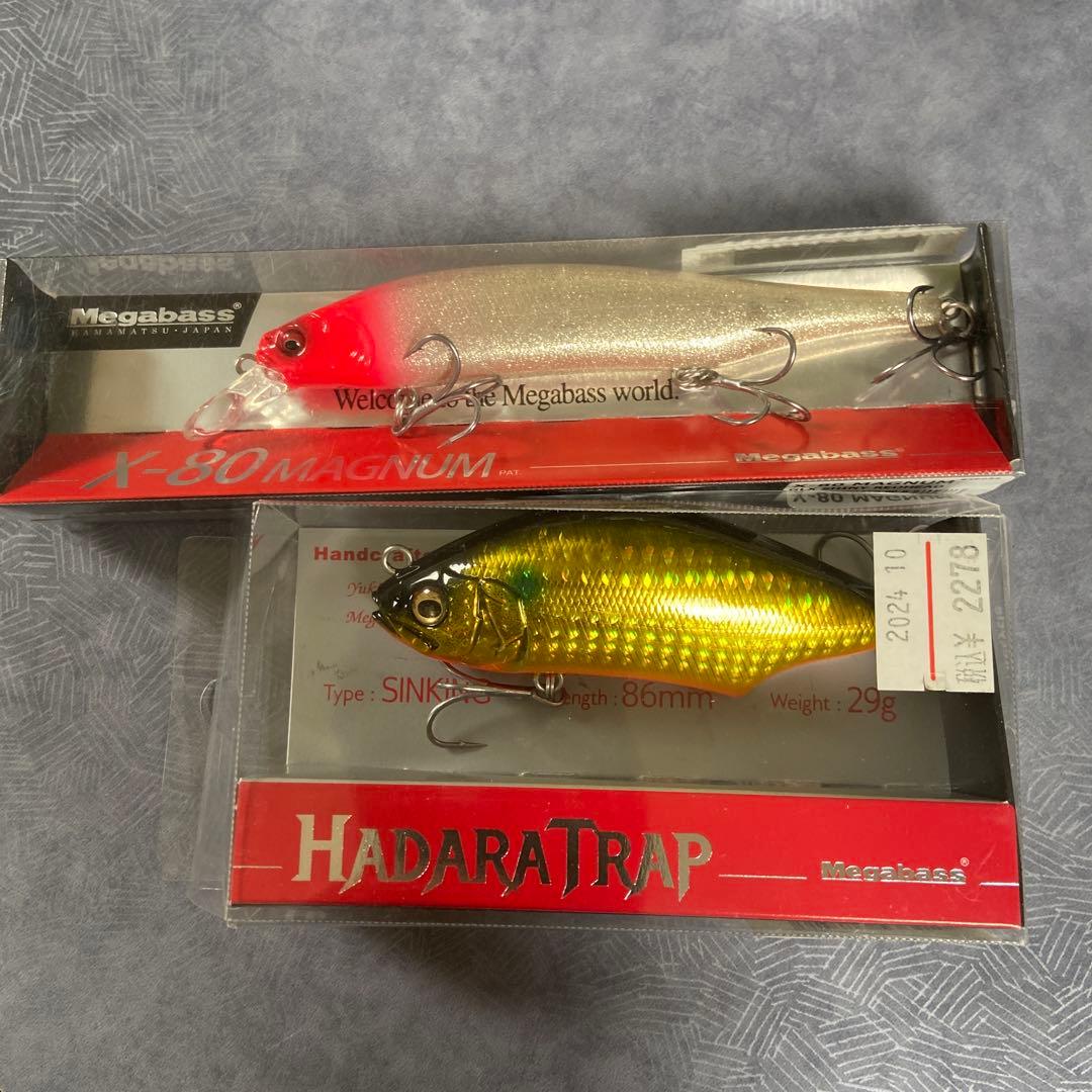 新品メガバスKAGELOU md98F 100F HADARATRAP x-80 - メルカリ