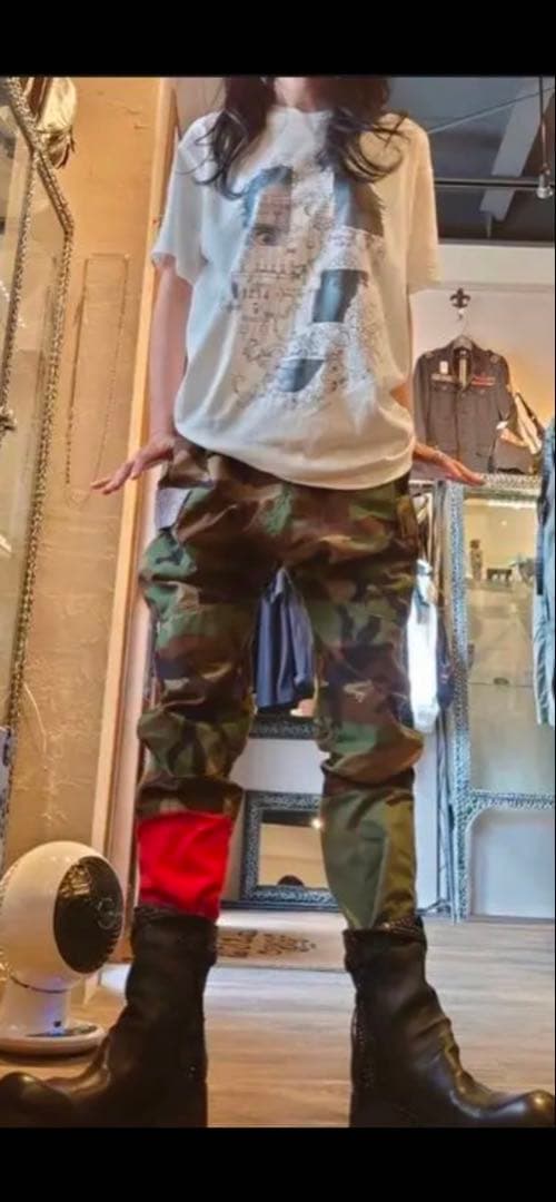 gunda ガンダ 迷彩サルエルパンツ ジョガーパンツ メンズ サルエルパンツ 迷彩 スウェットパンツ