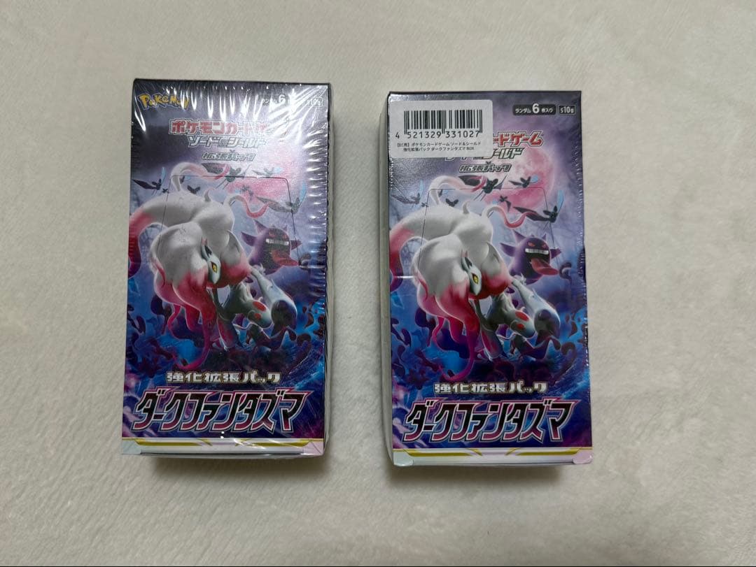 ポケモンカード ダークファンタズマ BOX ポケモンカードゲーム ソード＆シールド ダークファンタズマ BOX