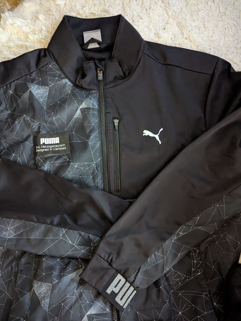 PUMA 中綿ベスト ブルゾン セット ストレッチ 防風 防寒 撥水 プーマ PUMA 中綿ベスト ブルゾン セット ストレッチ 防風 防寒 撥水 プーマ