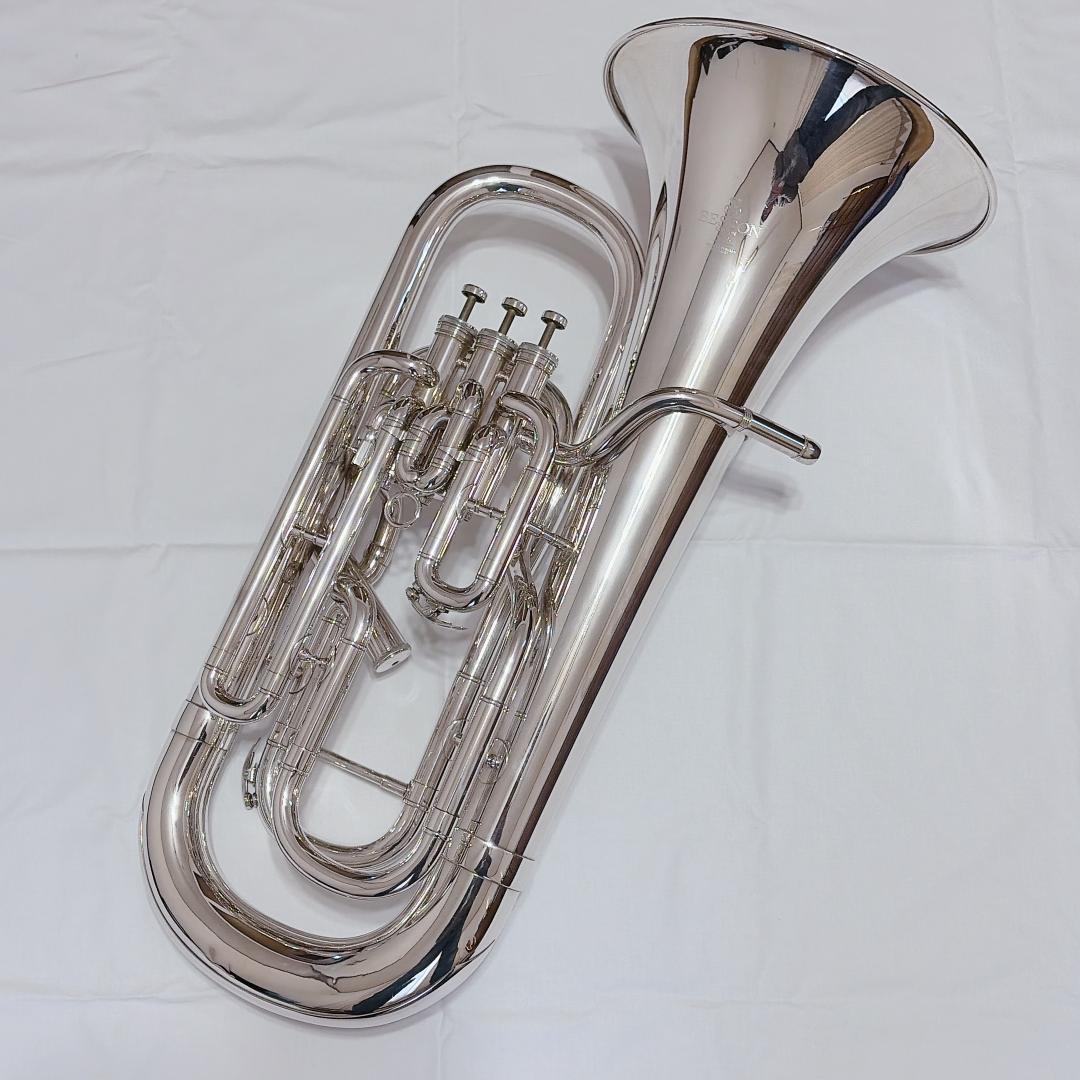 英国製ベッソン Besson ユーフォニアム BE765 銀メッキ 動作良好 英国製ベッソン Besson ユーフォニアム BE765 銀メッキ 動作良好 英国