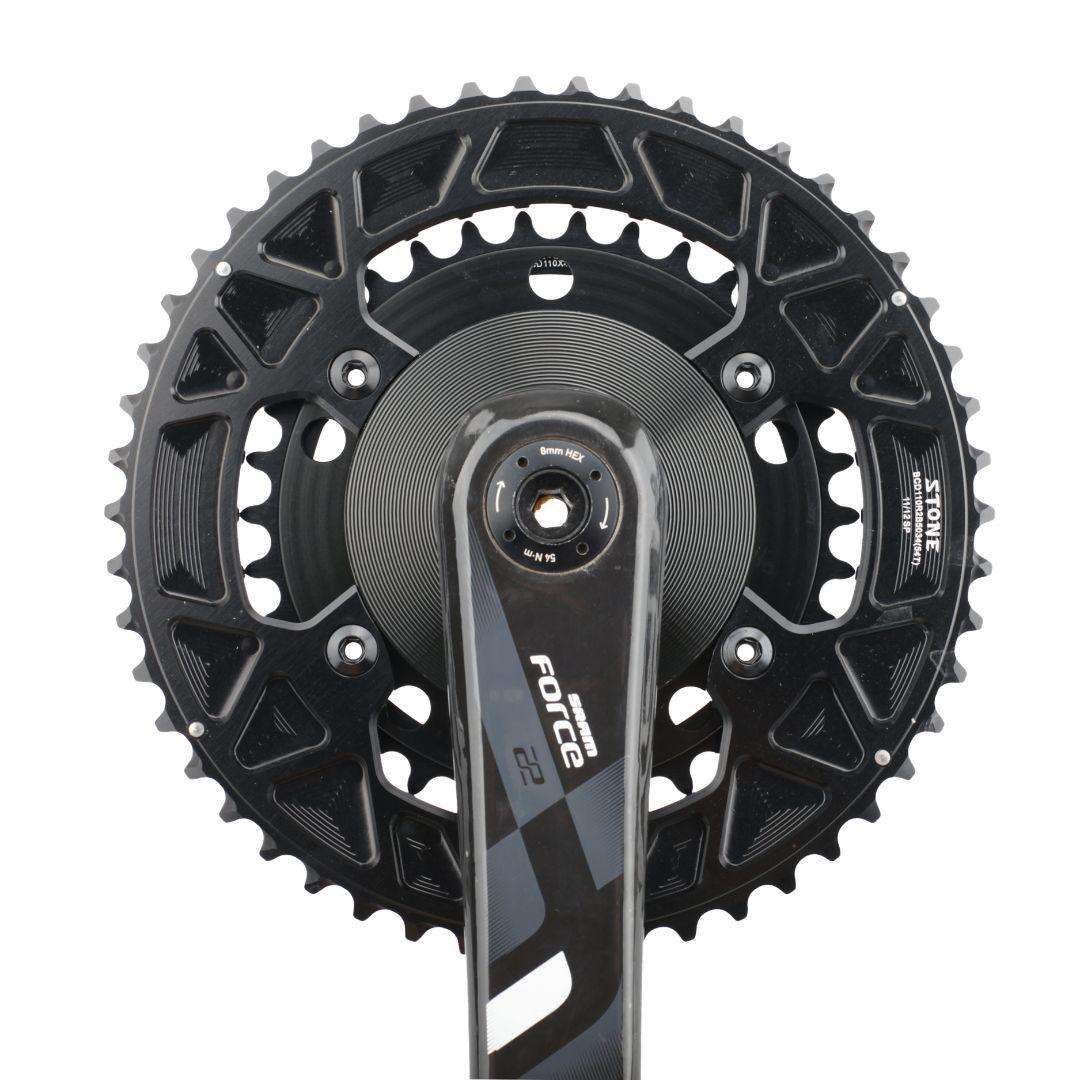 Stone チェーンリング エアロアダプター PCD110用 - メルカリ