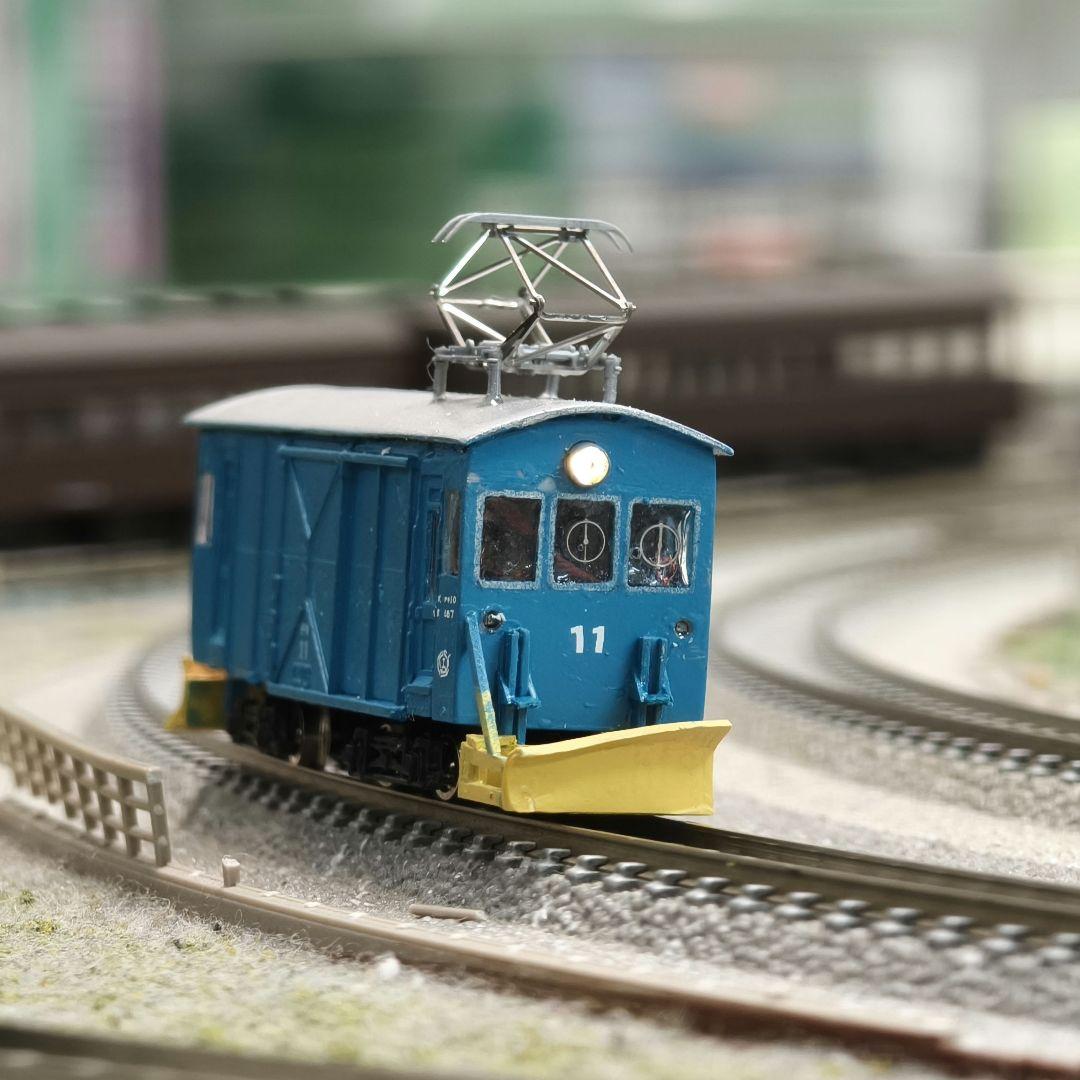Nゲージ　自作デキ11 福井鉄道 デキ11をつくる その4（完成編）: 喜多車輌製作所