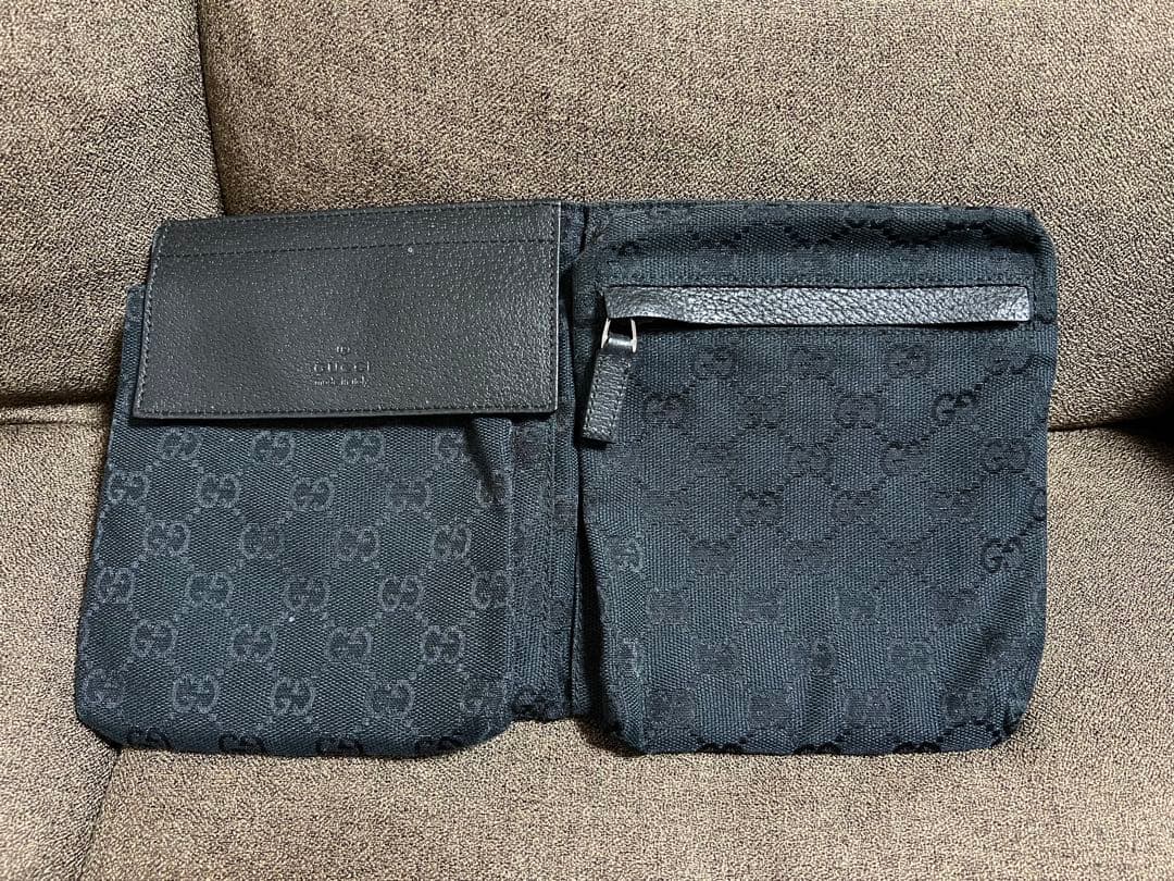 GUCCI ボディバッグ ブラック キャンバス 楽天市場】GUCCI【グッチ】ボディバッグ 018・1621 GG キャンバス