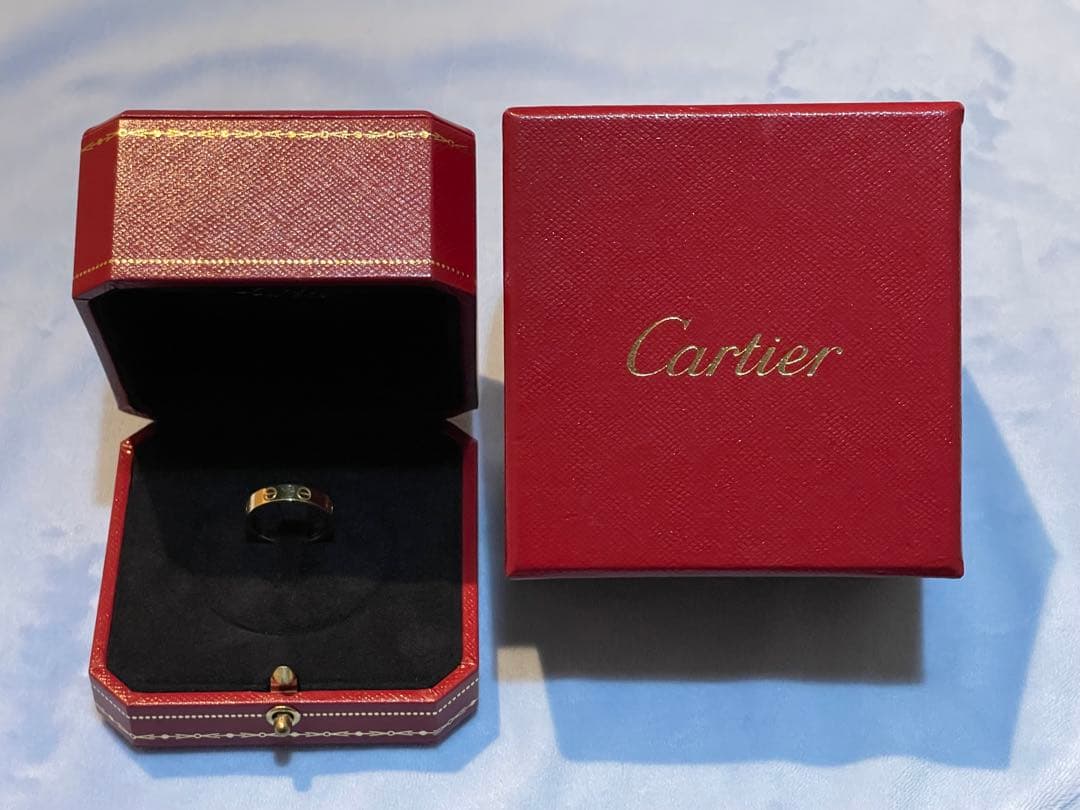 カルティエ ミニラブリング イエローゴールド 美品#48号 一週間限定