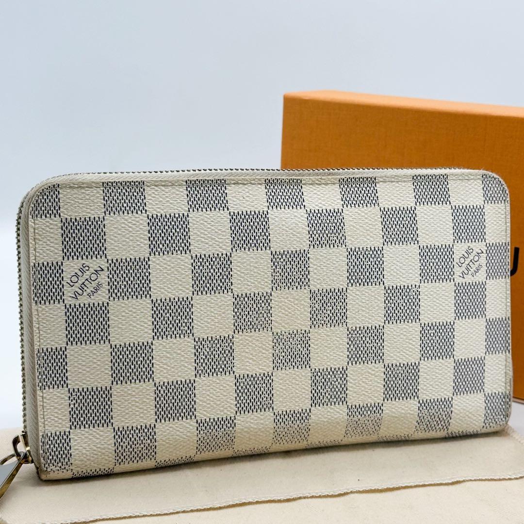 ルイヴィトン ジッピーオーガナイザー ダミエ アズール ラウンド 長財布 LOUIS VUITTON（ルイ・ヴィトン） ジッピー オーガナイザー ダミエ