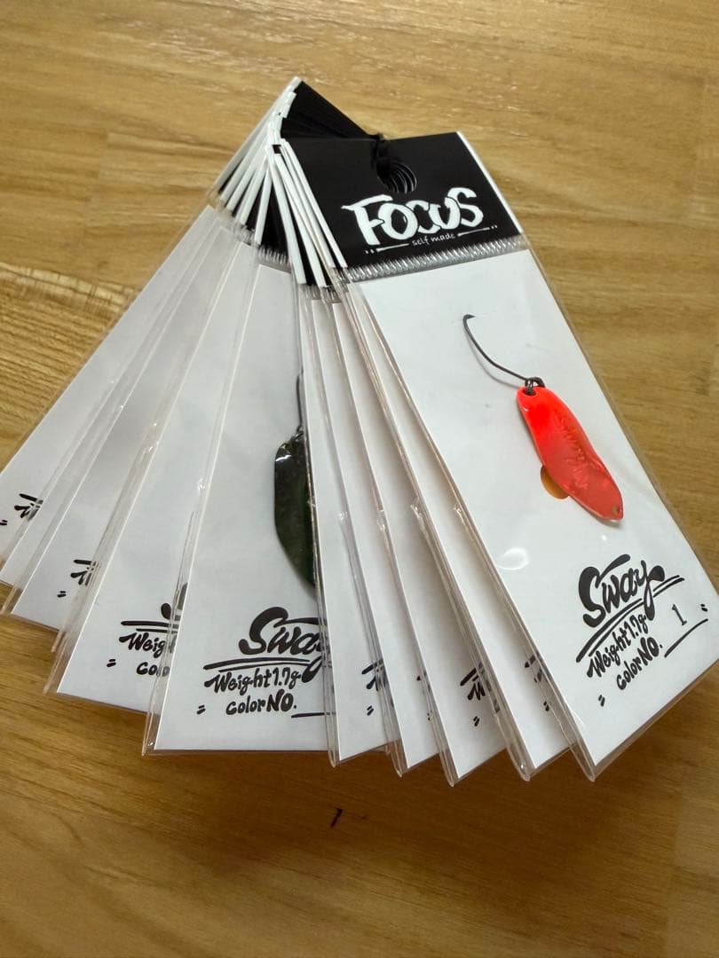 FOCUS SWAY フォーカス　スウェイ　15色セット 未使用 フォーカス スウェイ1.7g【全15色セット】