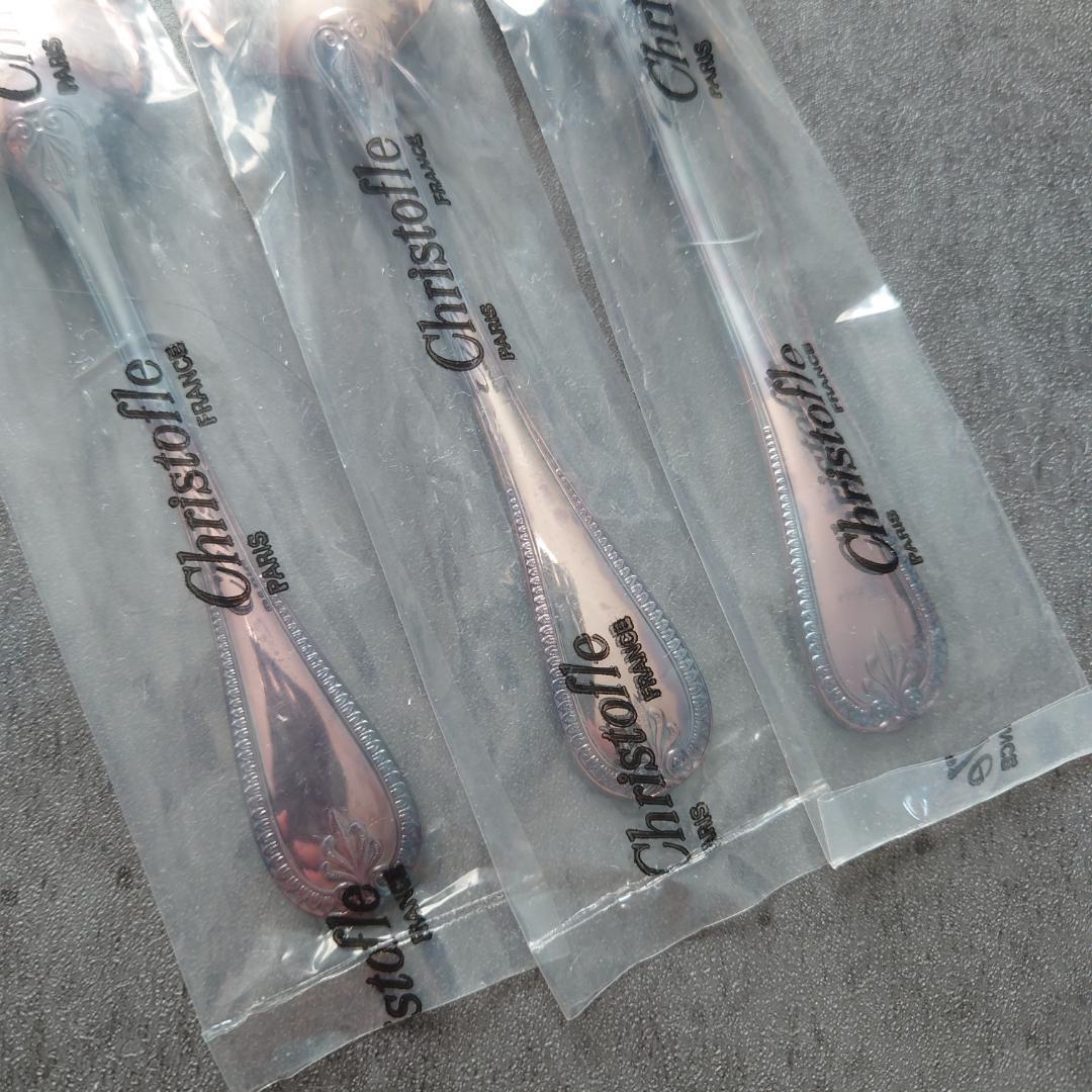 クリストフル マルメゾン 未開封 コーヒースプーン 3点 ② - メルカリ