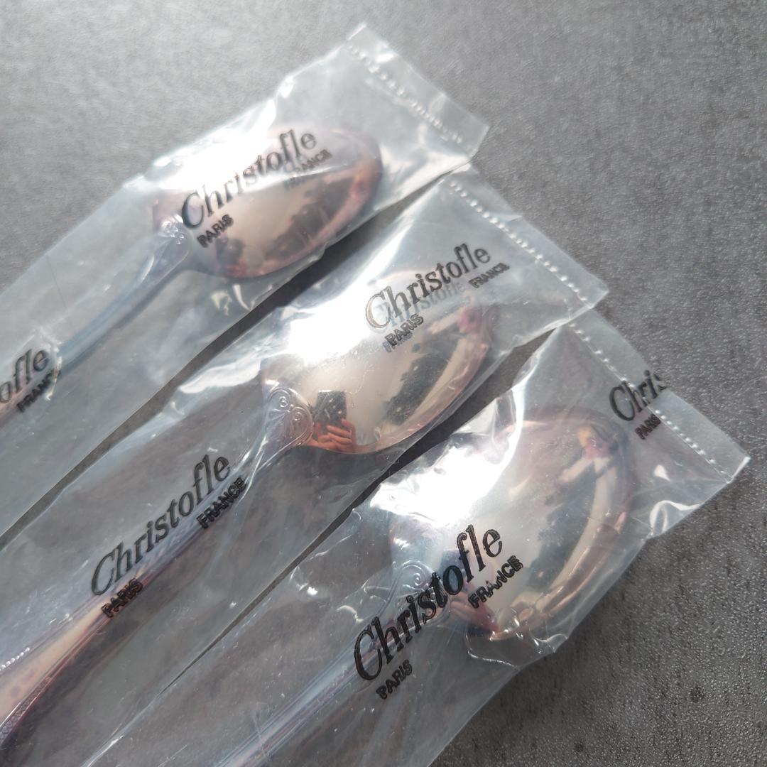 クリストフル マルメゾン 未開封 コーヒースプーン 3点 ② - メルカリ