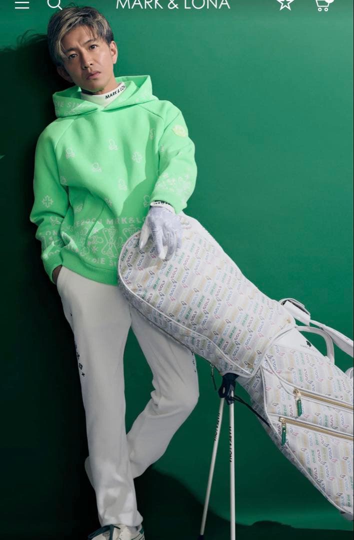 MARK & LONA キルティングパンツ ゴルフ マークアンドロナ 秋冬 LONA